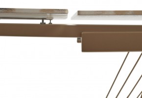 Стол ACERRA NEW 160 GLOSS GRAND JADE SOLID CERAMIC/ каркас цвета шампань, ®DISAUR в Коротчаево - korotchaevo.ok-mebel.com | фото 7