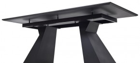 Стол БОГАРТ 200 TITANIUM BLACK PULIDO, керамика / Черный М-City в Коротчаево - korotchaevo.ok-mebel.com | фото 7