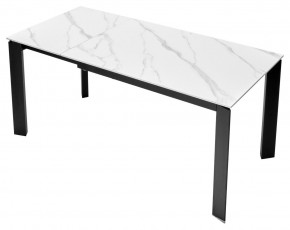 Стол CORNER 120 MATT WHITE MARBLE SOLID CERAMIC / BLACK, ®DISAUR в Коротчаево - korotchaevo.ok-mebel.com | фото 7