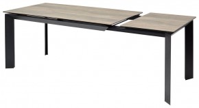 Стол CREMONA 180 KL-61 Под дерево, итальянская керамика / черный каркас, ®DISAUR в Коротчаево - korotchaevo.ok-mebel.com | фото 8