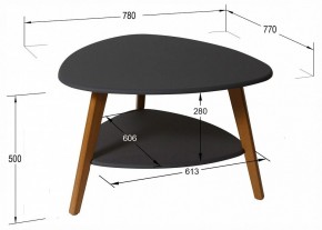 Стол журнальный Бруклин в Коротчаево - korotchaevo.ok-mebel.com | фото 4