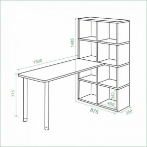 Стол компьютерный Bartolo в Коротчаево - korotchaevo.ok-mebel.com | фото 3