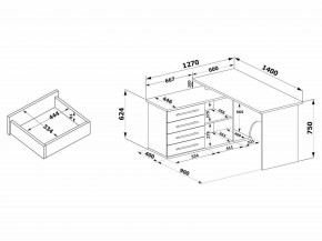 Стол компьютерный КСТ-109Л в Коротчаево - korotchaevo.ok-mebel.com | фото 4