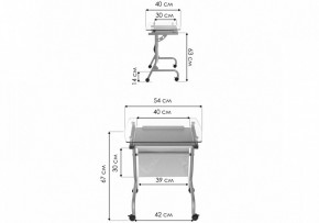 Стол компьютерный Riko в Коротчаево - korotchaevo.ok-mebel.com | фото 7