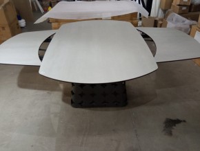 Стол LORENS 150 TL-58 поворотная система раскладки, испанская керамика / Темно-серый, ®DISAUR в Коротчаево - korotchaevo.ok-mebel.com | фото 2