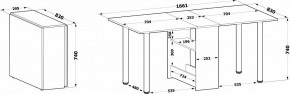 Стол обеденный СП-04м.1 в Коротчаево - korotchaevo.ok-mebel.com | фото 5
