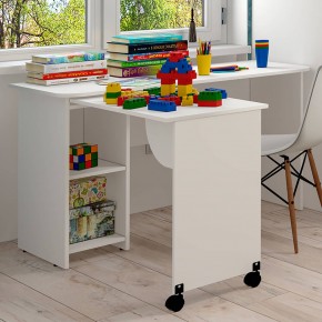 Стол письменный ПС-03 (белый) в Коротчаево - korotchaevo.ok-mebel.com | фото 4