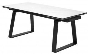 Стол VASTO 180 MARBLES KL-99 Белый мрамор матовый, итальянская керамика/ черный каркас, ®DISAUR в Коротчаево - korotchaevo.ok-mebel.com | фото 4