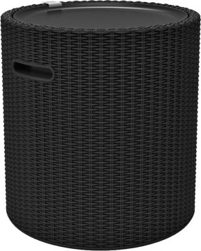 Столик-холодильник Кул-Стул (Cool stool) графит в Коротчаево - korotchaevo.ok-mebel.com | фото 2
