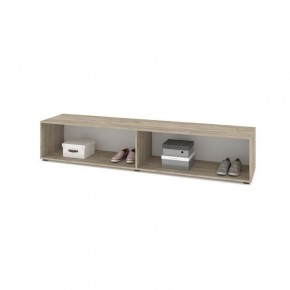 СТОУН С72 Тумба ТВ (серый дуб/белый) в Коротчаево - korotchaevo.ok-mebel.com | фото 3