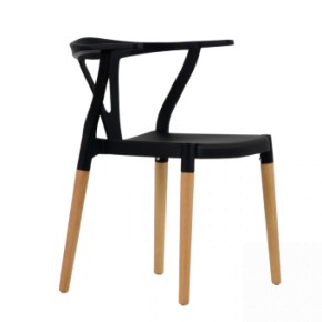 Стул Barneo N-218 Wishbone интерьерный кухонный черный в Коротчаево - korotchaevo.ok-mebel.com | фото