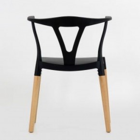Стул Barneo N-218 Wishbone интерьерный кухонный черный в Коротчаево - korotchaevo.ok-mebel.com | фото 2