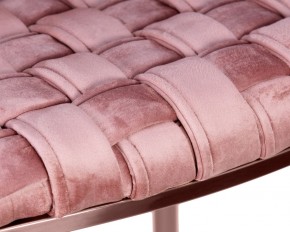 Стул барный DOBRIN EMMA ROSE GOLD, розовый велюр (VF-10) в Коротчаево - korotchaevo.ok-mebel.com | фото 9