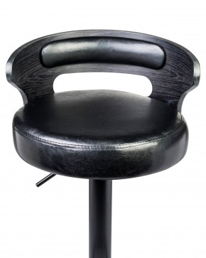 Стул барный DOBRIN FRED BLACK, чёрное дерево, чёрный в Коротчаево - korotchaevo.ok-mebel.com | фото 5