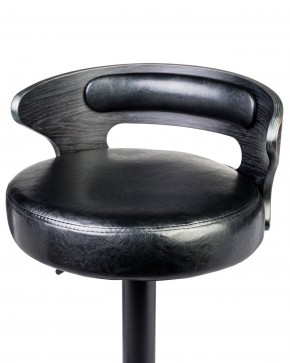 Стул барный DOBRIN FRED BLACK, чёрное дерево, чёрный в Коротчаево - korotchaevo.ok-mebel.com | фото 6