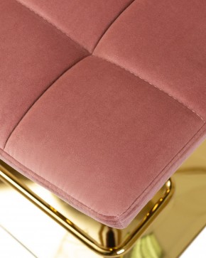 Стул барный DOBRIN GOLDIE, пудрово-розовый велюр (MJ9-32) в Коротчаево - korotchaevo.ok-mebel.com | фото 9