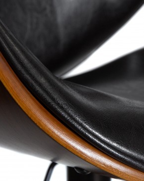 Стул барный DOBRIN JACK BLACK, цвет черный глянец PU ABD 002 в Коротчаево - korotchaevo.ok-mebel.com | фото 9