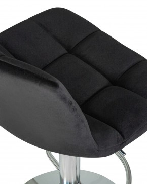 Стул барный DOBRIN TAILOR, черный велюр (MJ9-101) в Коротчаево - korotchaevo.ok-mebel.com | фото 6