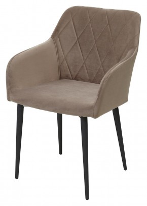 Стул BRANDY-X ЛАТТЕ #25 / черный каркас, велюр М-City в Коротчаево - korotchaevo.ok-mebel.com | фото 2