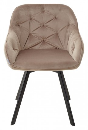 Стул GALE 360 град. поворот. BLUVEL-40 BEIGE, велюр/ черный каркас, М-City в Коротчаево - korotchaevo.ok-mebel.com | фото 6