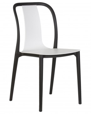 Стул обеденный DOBRIN ADAM, черный/белый в Коротчаево - korotchaevo.ok-mebel.com | фото