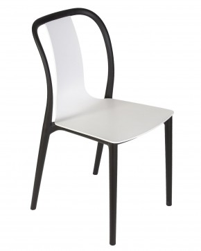 Стул обеденный DOBRIN ADAM, черный/белый в Коротчаево - korotchaevo.ok-mebel.com | фото 7