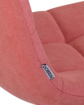 Стул обеденный DOBRIN ALEX, белые ножки, розовая ткань (UF860-05B) в Коротчаево - korotchaevo.ok-mebel.com | фото 7