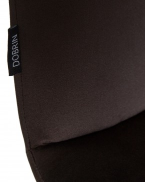 Стул обеденный DOBRIN CHILLY, Эспрессо Holland 74, основание черное в Коротчаево - korotchaevo.ok-mebel.com | фото 10