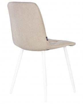 Стул обеденный DOBRIN CHILLY ROMBO, Капучино Simple 05, основание белый в Коротчаево - korotchaevo.ok-mebel.com | фото 4