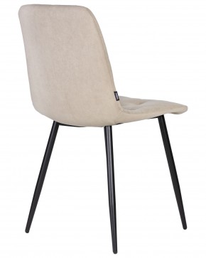 Стул обеденный DOBRIN CHILLY ROMBO, Капучино Simple 05, основание черное в Коротчаево - korotchaevo.ok-mebel.com | фото 4