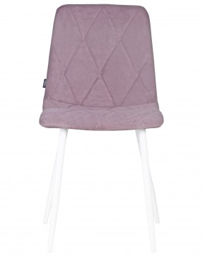 Стул обеденный DOBRIN CHILLY ROMBO, Лавандовый Simple 48, основание белый в Коротчаево - korotchaevo.ok-mebel.com | фото 6