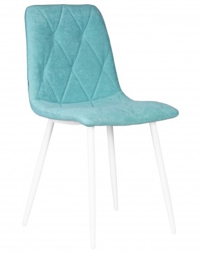 Стул обеденный DOBRIN CHILLY ROMBO, Тиффани Simple 51, основание белый в Коротчаево - korotchaevo.ok-mebel.com | фото