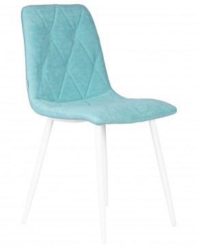 Стул обеденный DOBRIN CHILLY ROMBO, Тиффани Simple 51, основание белый в Коротчаево - korotchaevo.ok-mebel.com | фото 2