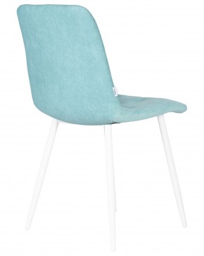 Стул обеденный DOBRIN CHILLY ROMBO, Тиффани Simple 51, основание белый в Коротчаево - korotchaevo.ok-mebel.com | фото 4