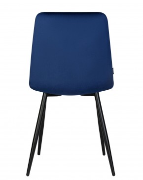 Стул обеденный DOBRIN CHILLY, Темно-синий Holland 60, основание черное в Коротчаево - korotchaevo.ok-mebel.com | фото 5