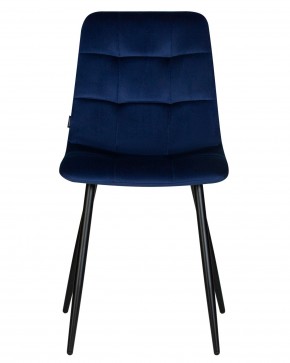 Стул обеденный DOBRIN CHILLY, Темно-синий Holland 60, основание черное в Коротчаево - korotchaevo.ok-mebel.com | фото 6