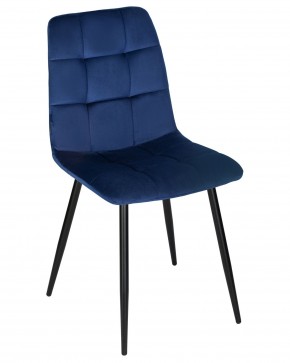 Стул обеденный DOBRIN CHILLY, Темно-синий Holland 60, основание черное в Коротчаево - korotchaevo.ok-mebel.com | фото 7