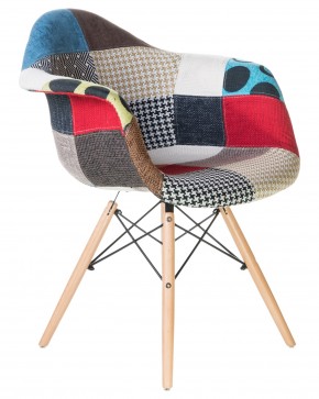 Стул обеденный DOBRIN DAW PATCHWORK, цвет сиденья мозаика в Коротчаево - korotchaevo.ok-mebel.com | фото 2