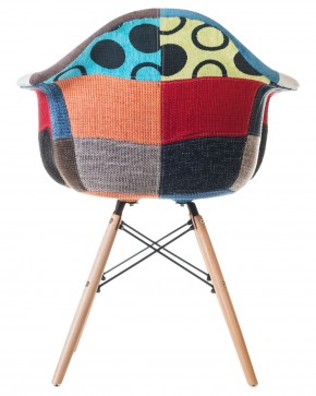 Стул обеденный DOBRIN DAW PATCHWORK, цвет сиденья мозаика в Коротчаево - korotchaevo.ok-mebel.com | фото 5