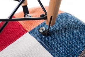 Стул обеденный DOBRIN DAW PATCHWORK, цвет сиденья мозаика в Коротчаево - korotchaevo.ok-mebel.com | фото 8