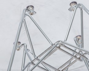 Стул обеденный DOBRIN DSR CASPER, ножки хром, цвет прозрачный в Коротчаево - korotchaevo.ok-mebel.com | фото 10