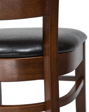 Стул обеденный DOBRIN JERRY, шоколад, чёрный в Коротчаево - korotchaevo.ok-mebel.com | фото 6