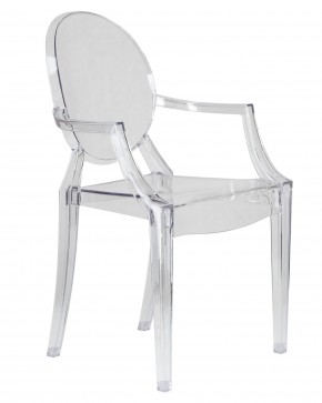 Стул обеденный DOBRIN LOUIS GHOST, цвет прозрачный в Коротчаево - korotchaevo.ok-mebel.com | фото 2
