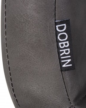 Стул обеденный DOBRIN MARK, черные ножки, серая антрацитовая винтажная экокожа (RU-08) в Коротчаево - korotchaevo.ok-mebel.com | фото 9