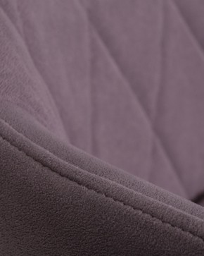 Стул обеденный DOBRIN ROBY, ЭМАЛЬ ЧЕРНЫЙ МУАР велюр Catania Lavender в Коротчаево - korotchaevo.ok-mebel.com | фото 10