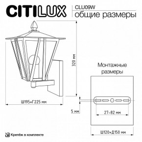 Светильник на штанге Citilux FORTS CLU09W в Коротчаево - korotchaevo.ok-mebel.com | фото 9