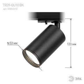 Светильник на штанге Эра  TR39-GU10 BK в Коротчаево - korotchaevo.ok-mebel.com | фото 7