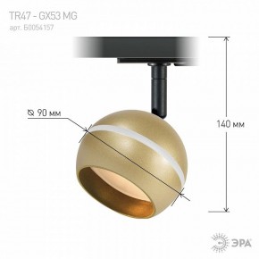 Светильник на штанге Эра  TR47 - GX53 MG в Коротчаево - korotchaevo.ok-mebel.com | фото 8