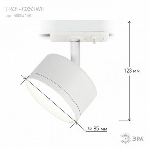 Светильник на штанге Эра  TR48 - GX53 WH в Коротчаево - korotchaevo.ok-mebel.com | фото 4