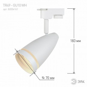 Светильник на штанге Эра  TR49 - GU10 WH в Коротчаево - korotchaevo.ok-mebel.com | фото 4